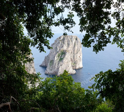 Preview: Faraglioni, famous giant rocks, Capri island