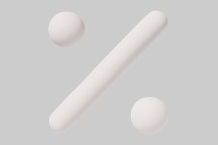 Preview: Percentage Symbol and Two Circles