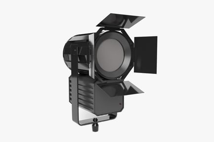 Preview: Fresnel Stage Light with Barn Doors