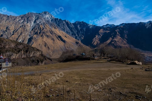 Preview: Scenic image of Kazbegi Mountain in the Mtskheta-Mtianeti region of Georgia