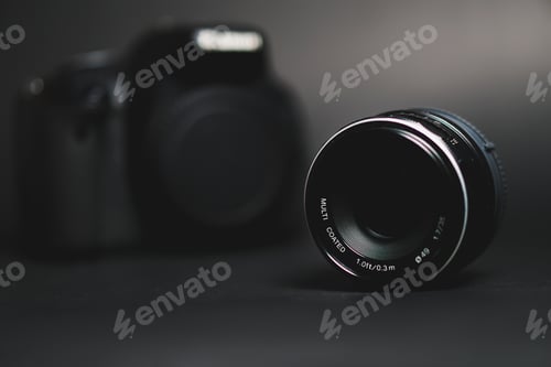 Preview: Photography Equipment. Photographer Work Kit. Photo Lenses.