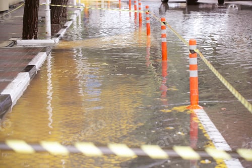 Preview: Flood And Puddles After Rain In The Streets