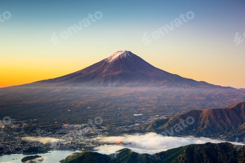 Preview: Mt. Fuji in japan