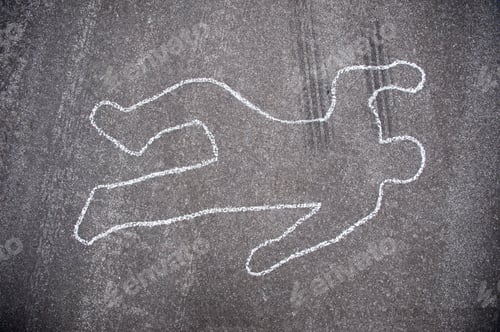 Preview: Human chalk line