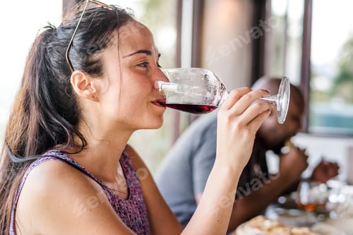 Preview: Friends having dinner at a restaurant