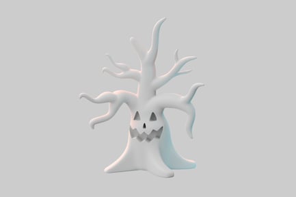 Preview: Spooky ghostly tree