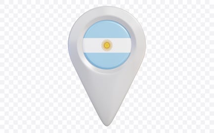 Preview: Argentina Location Pin