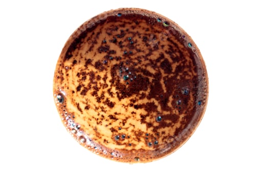 Preview: Coffee foam pattern without cup.