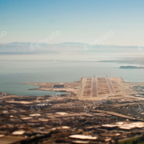 Preview: Aerial view of urban sprawl.
