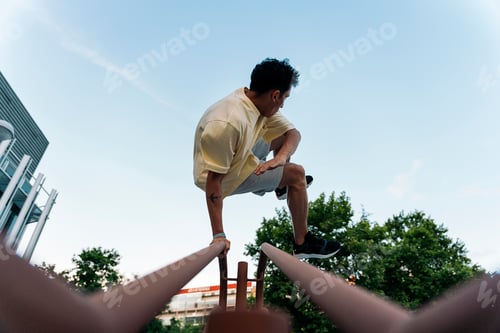 Preview: Practicing Parkour in the Park