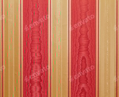 Preview: Red and Gold Striped Textured Background