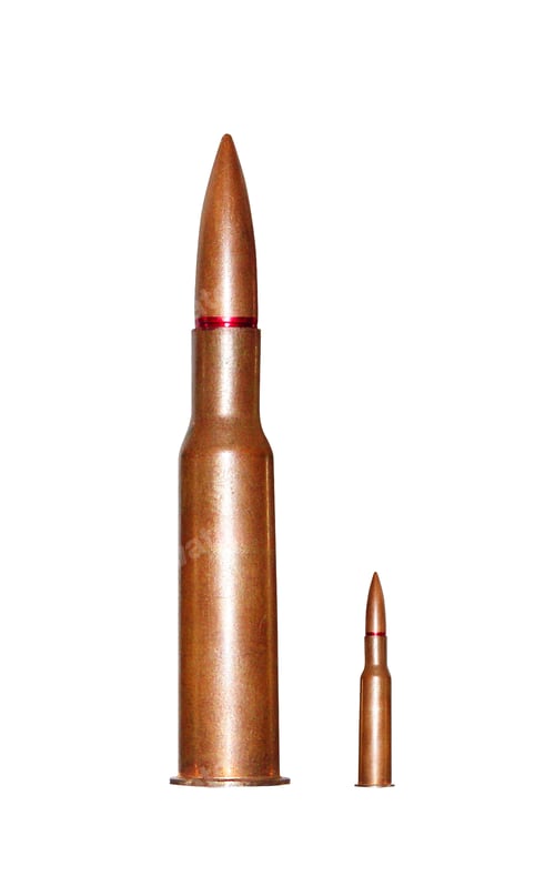 Preview: Two rifle bullets