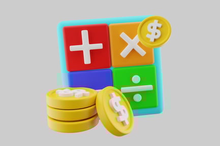 Preview: Calculator with coins