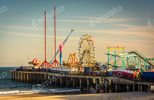Preview: The Steel Pier At Atlantic City, New Jersey.