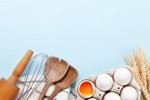 Preview: Cooking utensils and ingredients