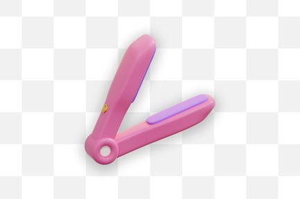 Preview: Hair Straightener Flat 3D Iron
