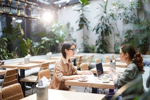 Preview: Women brainstorming about project