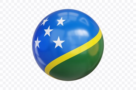 Preview: 3D Solomon Islands Flag