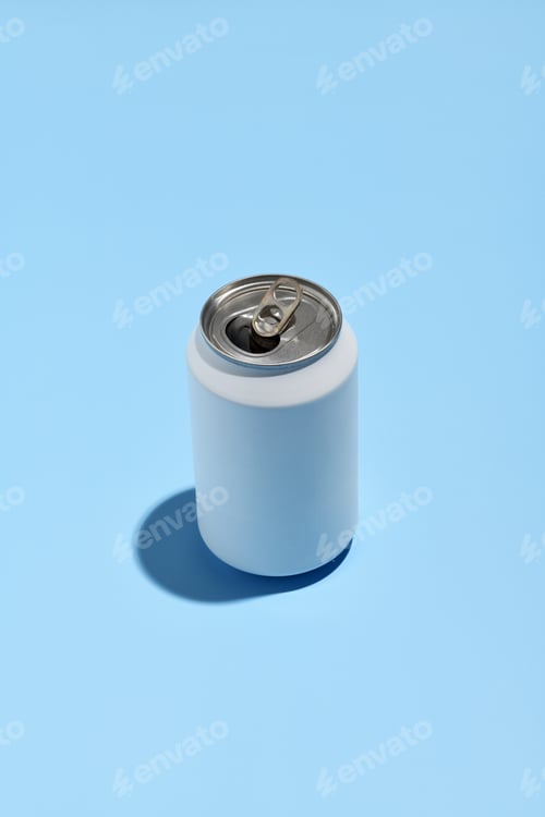 Preview: White open can mock up