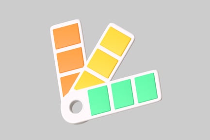 Preview: Contemporary Depiction of a Colorful Label