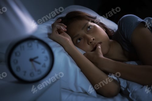 Preview: Woman insomnia