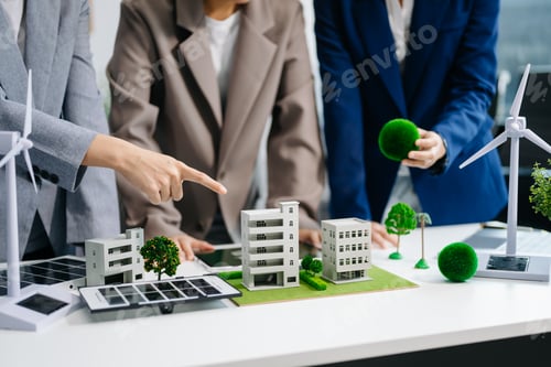 Preview: business Net zero and carbon neutral concept.NET ZERO icons and symbols save the eco world
