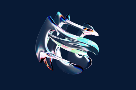 Preview: Futuristic 3D Torus Abstract Shape