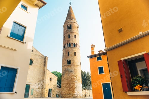 Preview: Belltower Duomo Santo Stefano in Caorle Italy