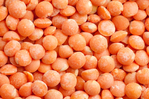 Preview: red lentils background