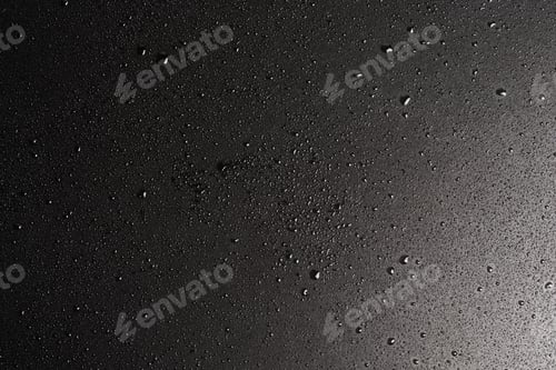 Preview: Abstract wet black texture for background. Copy space