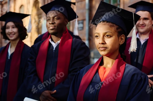 Preview: Group of students listening to speaker