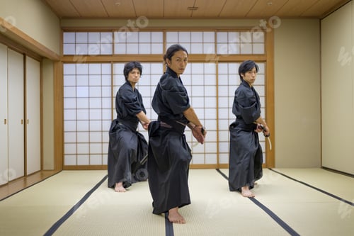 Preview: Samurai training in a traditional dojo in Tokyo