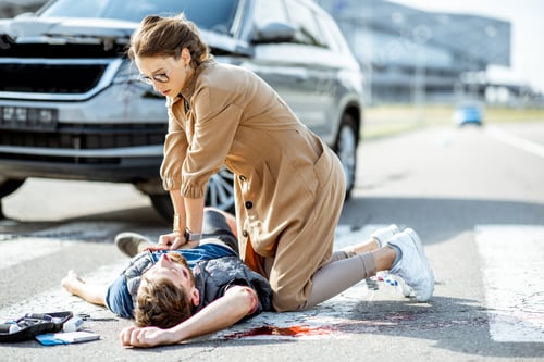 Preview: Emergency care after the road accident