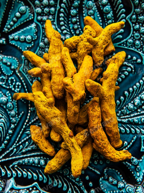 Preview: Whole dry turmeric roots