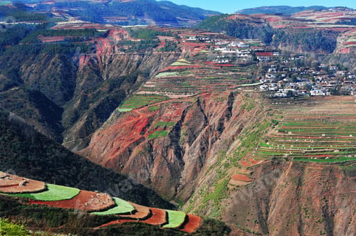 Preview: Terraced fields, Yunnan, China.