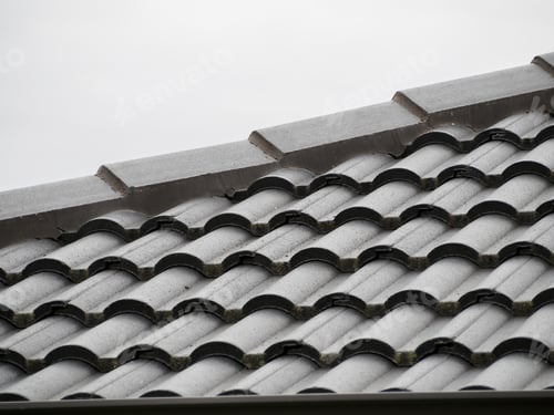 Preview: grey painted concrete tile roof