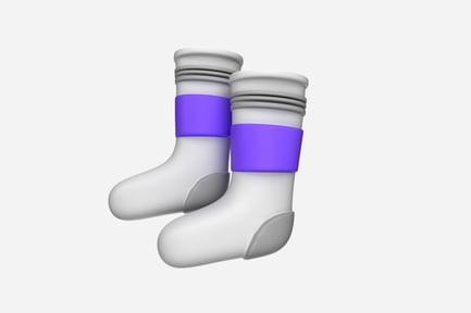 Preview: Sports Socks 3D Illustration