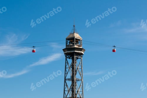 Preview: Torre Jaume I, Cable Car Tower, Barcelona, Spain