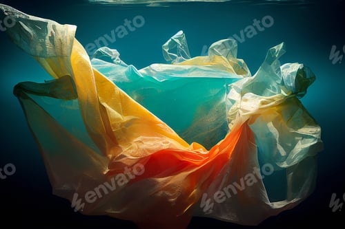 Preview: The plastic bags floating in the ocean