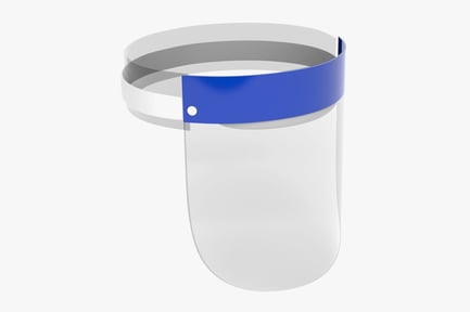 Preview: Protective Face Shield - Medical Grade PPE