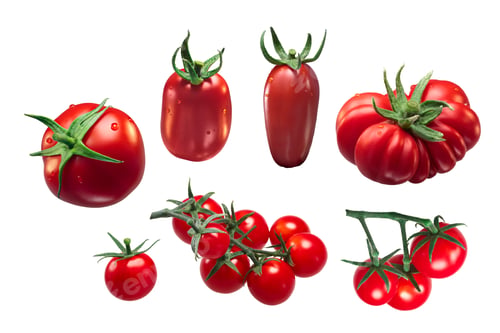 Preview: Italian tomatoes: Roma, S. Marzano, Pachino, paths