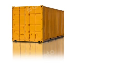 Preview: Colorful shipping containers freight industry import export delivery transportation with clipping pa
