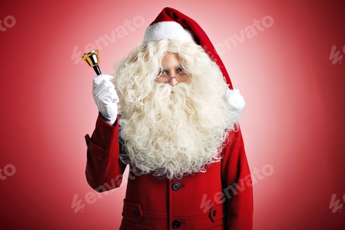 Preview: Santa Claus with a bell