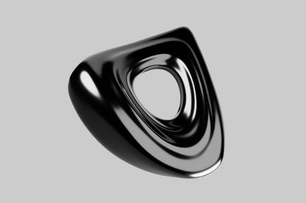 Preview: Abstract metallic structure with reflective surface