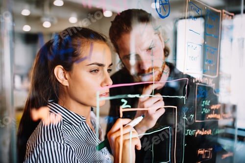 Preview: Programmer working in a software developing company