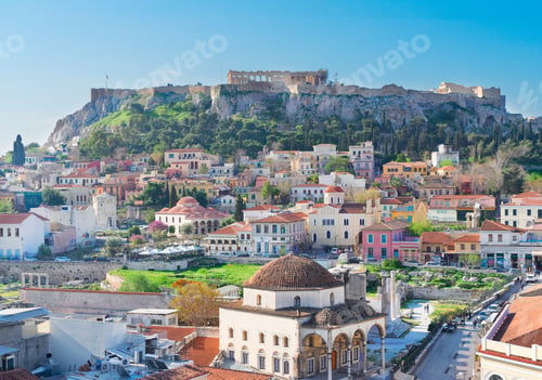 Preview: Skyline of Athenth with Acropolis hill