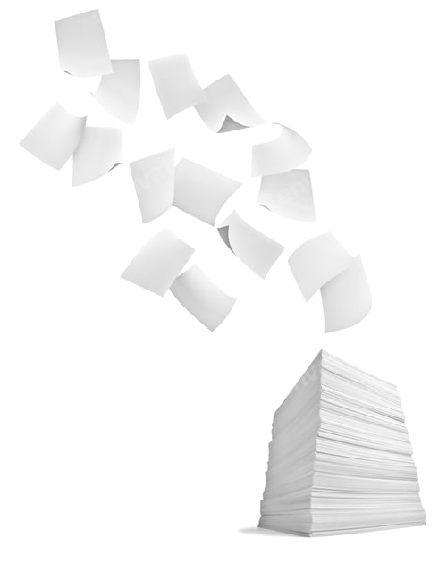 Preview: paper stack flying wind document business pile office paperwork file report freedom air fly free