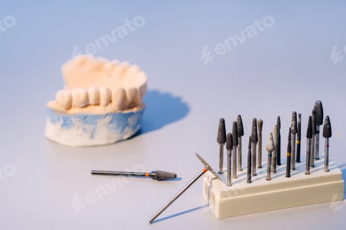 Preview: Grinding tools and drills for dental technicians