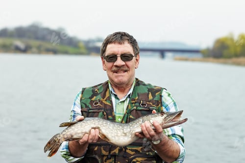 Preview: Fisherman with his catch