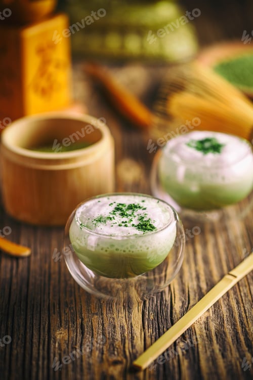 Preview: Matcha green tea tatte